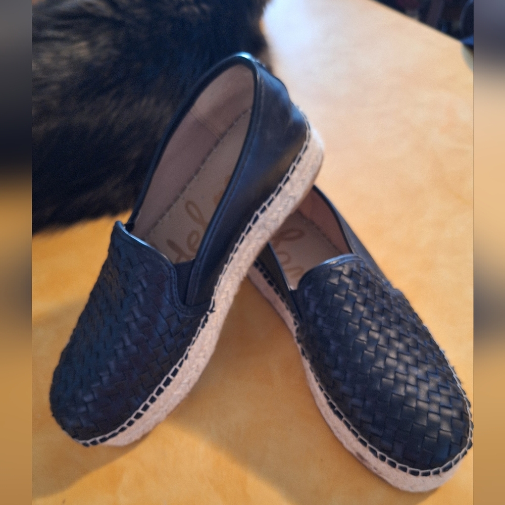 Sam Edelman Black Espadrille Shoes